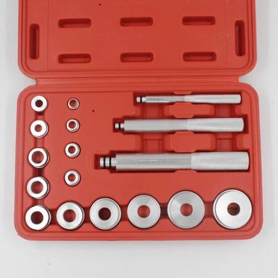 17PCS/Set Wheel Bearing Race Seal Bush Driver Master Tool Kits Aluminum Axle Install Remove Tool
