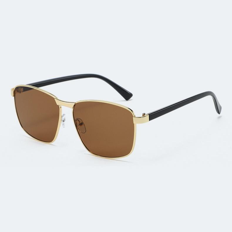 Men's Sunglasses, New Metal Sunglasses, UV-protected Sunglasses for Driving