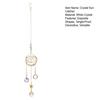 Cattura Sole in Cristallo Suncatcher con Luna Farfalla & Falena, Cattura Sole a Prisma per Decorazione da Appendere alle Finestre, Generatore di Arcobaleno per Giardino sul Soffitto