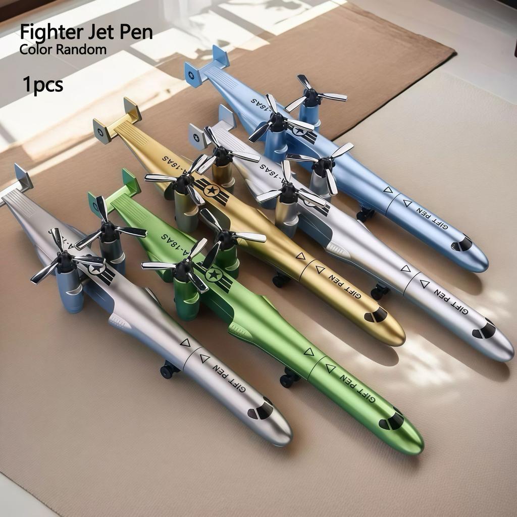 1pc Model Pen: Car Missile / Fighter Jet / Helicopter Design Signing Pen, Ballpoint Pen, Stress Relief Pen, Simulated Model Pen