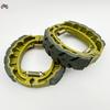Yellow Ceramic General Motorcycle Brake Shoe Brake Electric Motorcycle Model for CG125 High Quality Modification