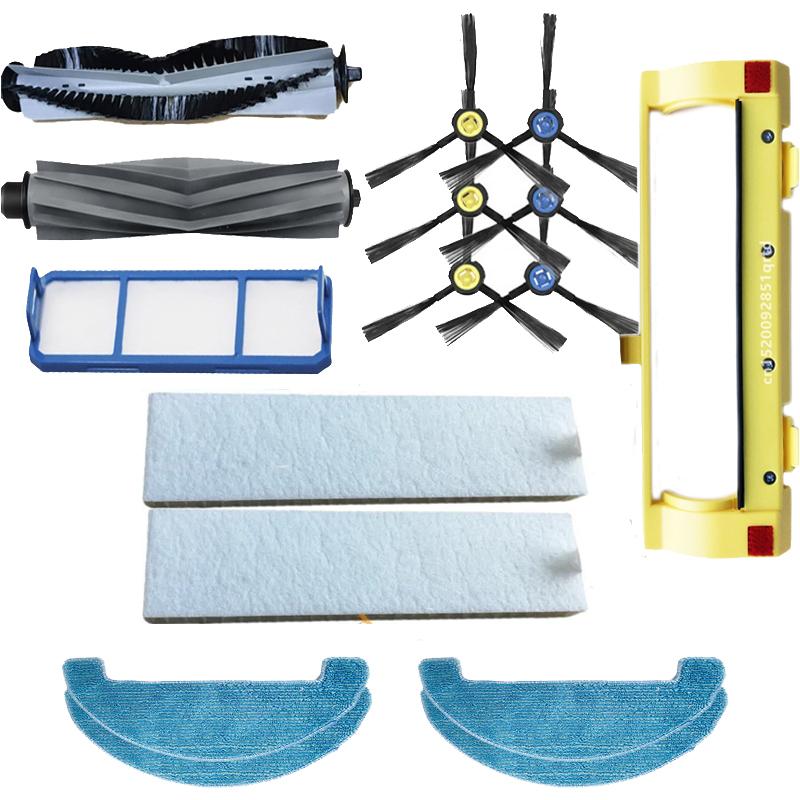 Roller Main Brush Cover Side Brush HEPA Filter Mop Cloth Rags for Ilife L100 A10 A10s Robotic Vacuum Cleaner Parts Repalcement