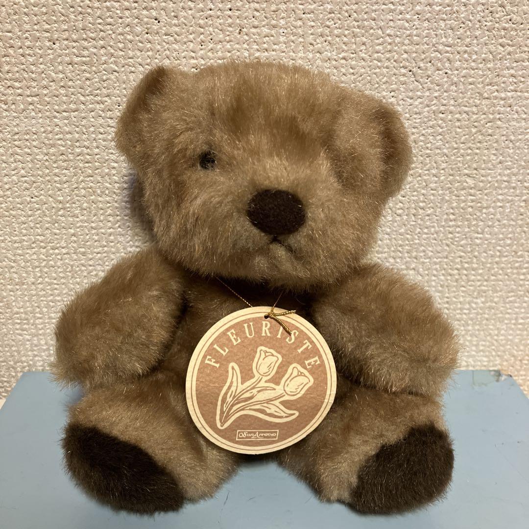 

[USED] Sun Arrow FLEURISTE Teddy Bear Plush Toy, High-Quality Fur