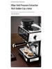 American Fully Automatic Touchscreen Coffee Machine with Built-in Grinder and Steam Milk Frother for Home and Office