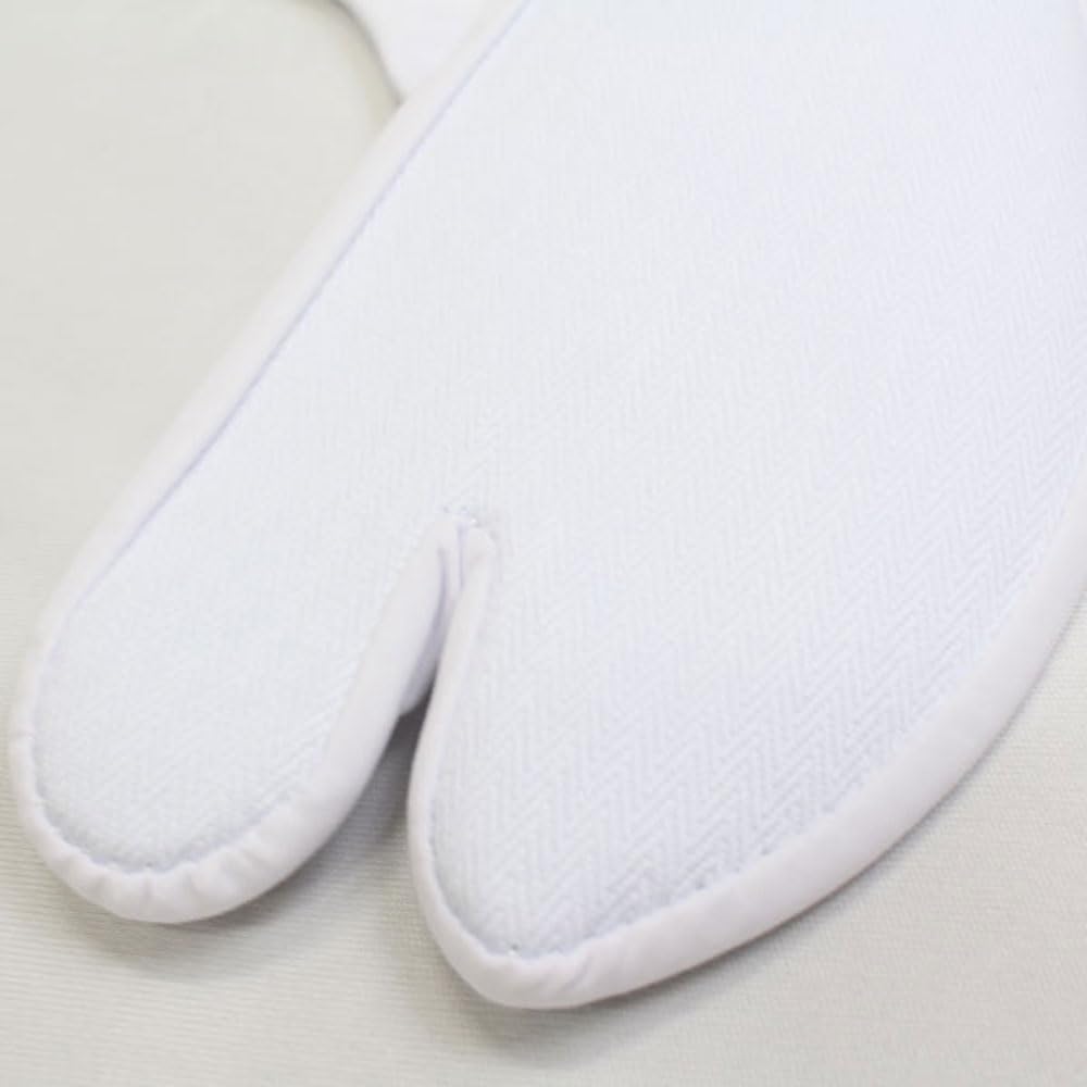 [hgb299] Kineya Special Selection Tabi Socks, Tetron Broadcloth, 4-Clasp, Wrinkle-Resistant White Tabi Socks [Kimono Biyori] (JP, Numbered Size, 26.0