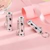 Ultraviolet LED Dual-Purpose Mini Flashlight Keychain for Banknote Detection