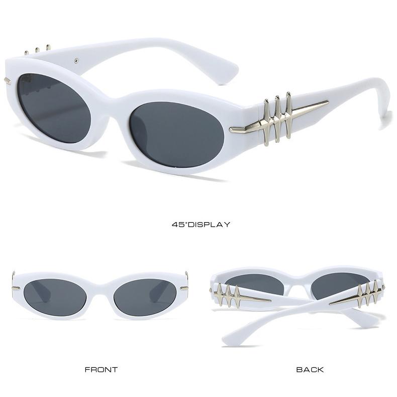 Sonnenbrille Damen Trend 2025 Klassisch Rund Retro Vintage Shades Großrahmen Sonnenbrille Marke Designer Klassische Sonnenbrille UV400