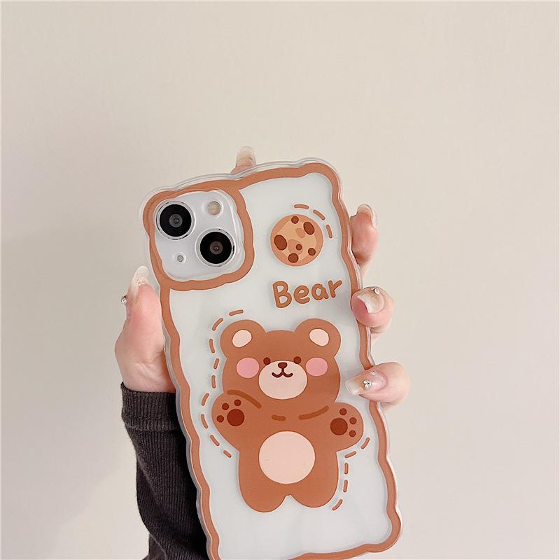 

Zhitai Cartoon Bear Case for iPhone 12/14/15Pro iPhone 12 Mini