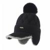 Autumn and Winter Velvet Warm Duck Knitted Hat Outdoor Leisure Cold Wind Snow Ear Hat Women's Winter Knitted Wool Hat Outdoor Travel Windproof Hat