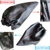 Gear Shift Knob Lever Shifter Collar Gear Shift Boot+Handbrake Gaiter Leather Cover Fit For BMW E46 3 Series E36
