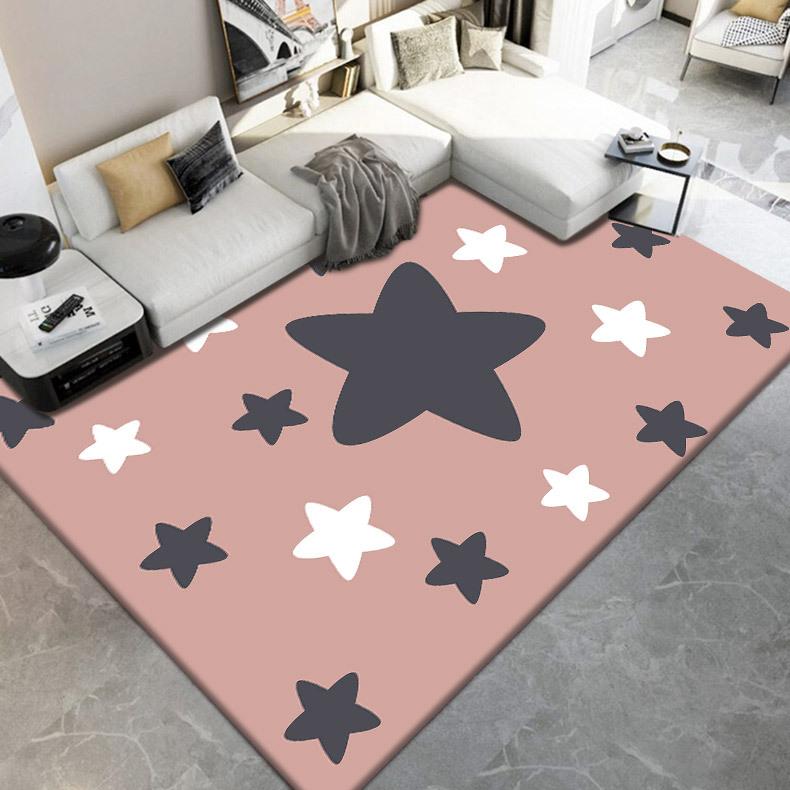 Carpet for Living Room Decoration Sofa Large Rug Ethnic Style Bedroom Rug Washable Entrance Doormat Anti-slip