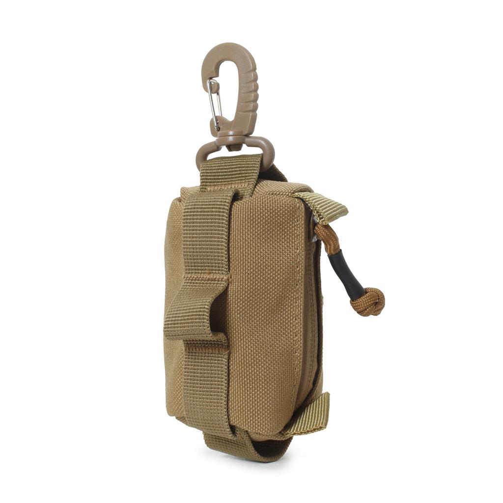 Outdoor Buckle Bag Tactically Coin Purse Keychain Zippers Case Small Tool Bag Tactically Pouches Belt Bag for Hunting