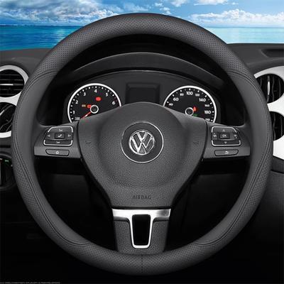 Car Steering Wheel Cover For Volkswagen VW Golf 6 Mk6 VW Polo Sagitar Bora Santana Jetta MK5 Auto Interior Accessories