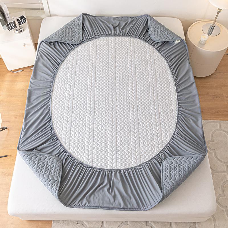 Bonenjoy Mattress Cover Waterproof Bed Covers Quilted Bedspread Fundas De Colchón Elastic Fitted Sheets for Home (No Pillowcase)