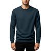Men Casual Loose Fit Pullover Sweatshirt Crew Neck Long Sleeve Lightweight Soft Fabric Comfortable Daily Wear