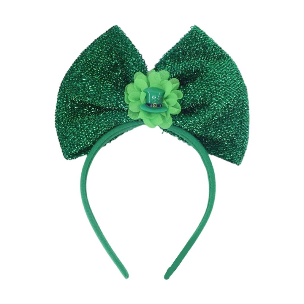 Svatý. Svátek svatého Patrika Party Mašle Čelenka s ozdobami shamrock Vlasové doplňky Party Pokrývka hlavy pro festivalové oslavy