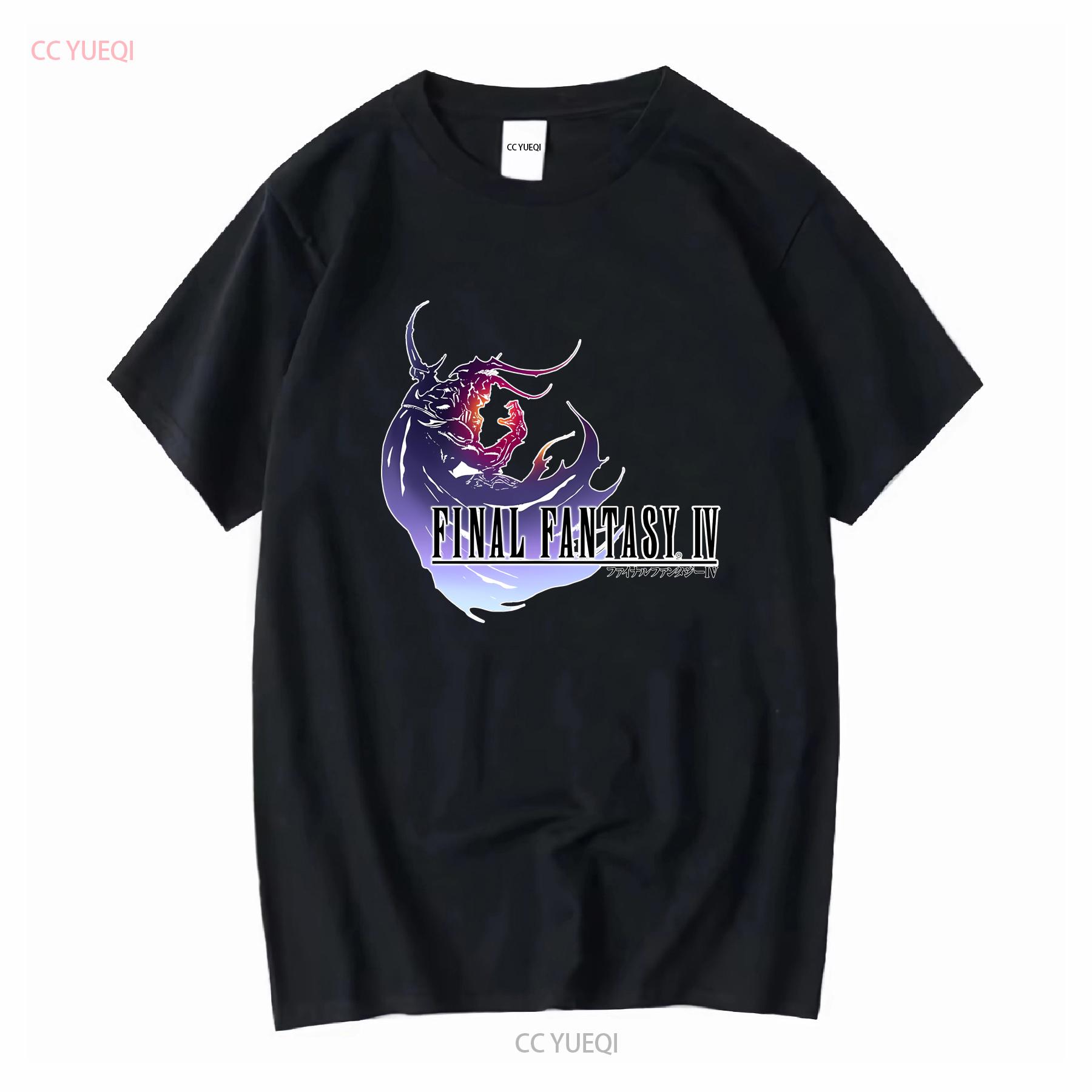 

Final Fantasy 4 IV T Shirt vintage Washed designer clothes Casual graphic Stretched Comfortable Soft Versatile streetwear 4XL