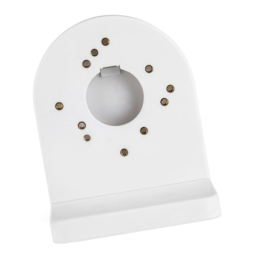 Universal CCTV ABS Plastic Dome Camera Wall Mounting Bracket Stand White