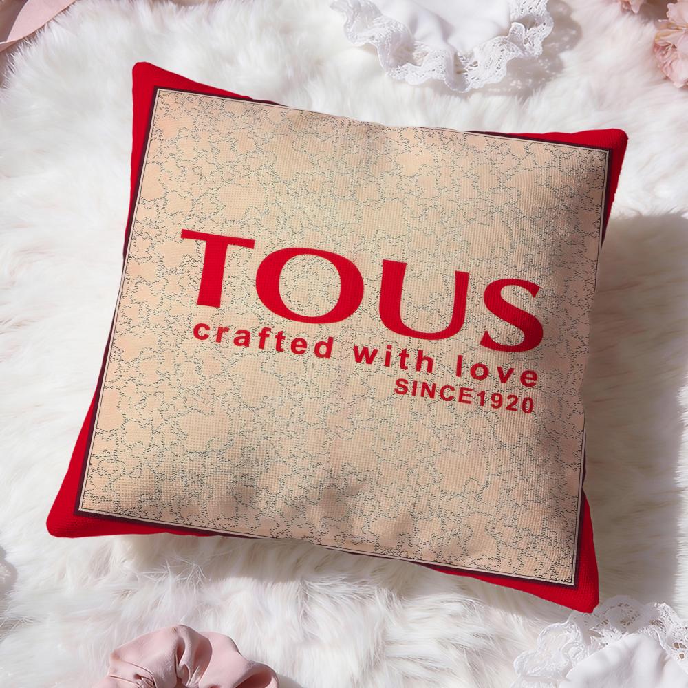 CRAFTED WITLOVE Potah na polštářek T-tousS Prémiové pohodlí Oboustranný potah na polštář - Design Dva v jednom pro jakoukoli místnost a interiér auta