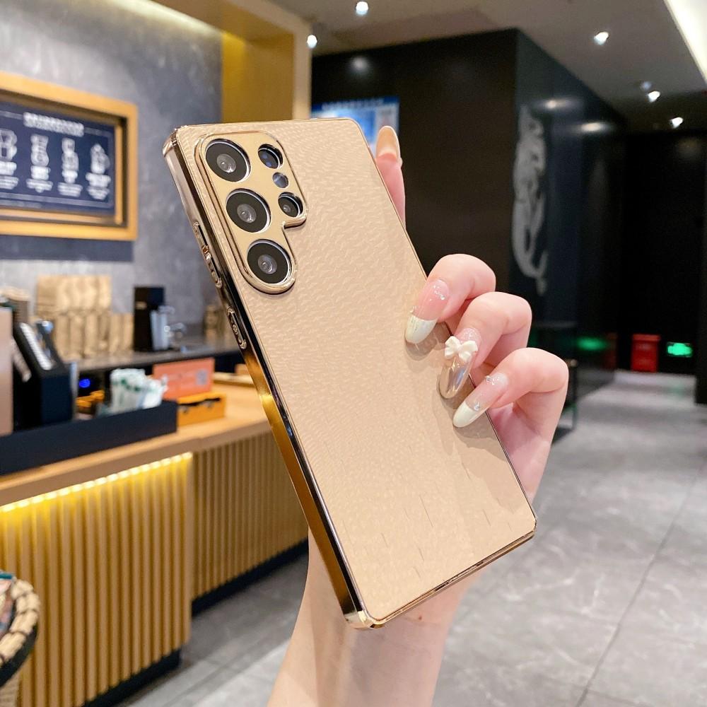 Luksusowe skórzane etui na telefon do Samsung Galaxy S25 S24 S23 Ultra Plus S24 FE S23 FE S25+ S25Utra S 25 Ultra 5G Etui TPU Fundas