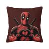 Federe Cuscino Cartoon Eroe Deadpool Personalizzate Federa Cuscino Nordica Federa Cuscino in Velluto