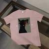 Summer Oversized 100% Cotton T-shirt Harajuku Tshirts Men Clothing Hip Hop T Shirt Women Tops Gothic Doberman Printed Streetwear