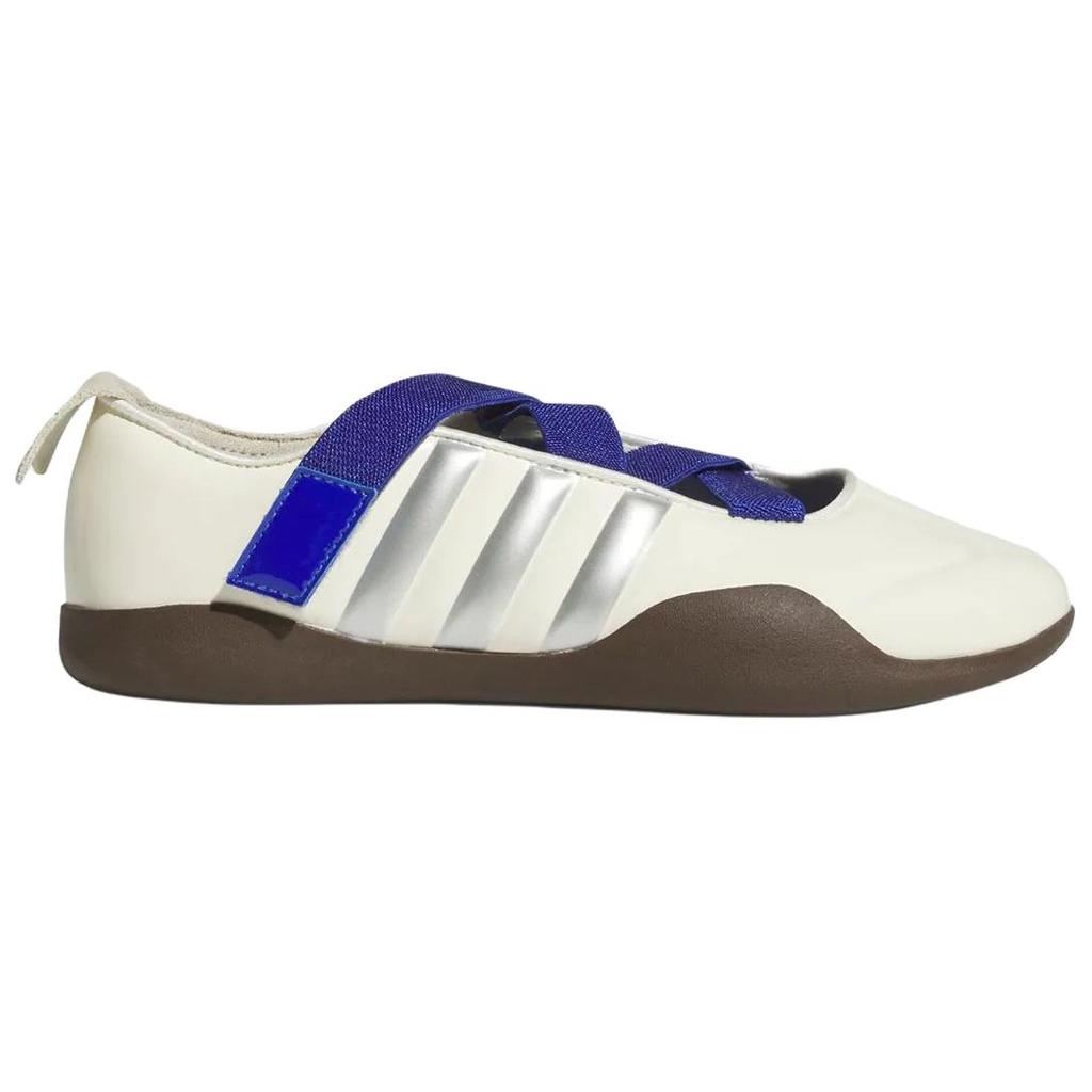 Caroline Hu x CLOT x adidas Taekwondo Bianco Sporco Argento Metallizzato Marrone Sneakers Donna JR6919