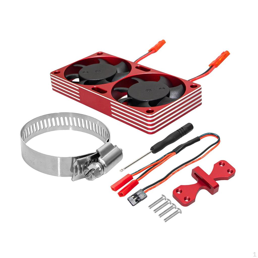 Metal RC Motor Heat Sink Kit 22000RPM for 4284 4985 Motors Accessories Adjustable Easily Install