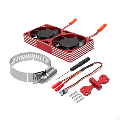 Metall RC Motor Kühlkörper Kit 22000 U/min für 4284 4985 Motoren Zubehör Verstellbar Einfach Installieren