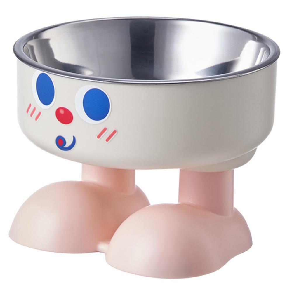 Pet Elevated Bowl With Neck Support  Large Capacity Cats Food Bowl For Cats