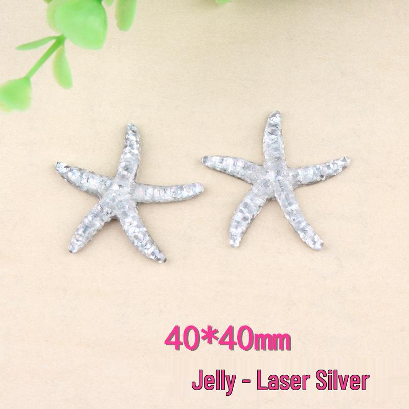 Starfish Resin Accessory Kit: Phone Case, Hair Clip, DIY Ocean Clog Patches