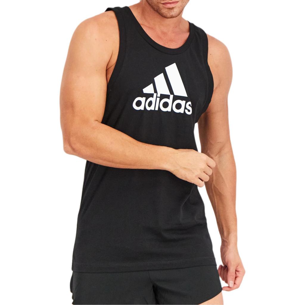 adidas Tank Tops Men's Black Crew Neck Moderate Other HJ9686