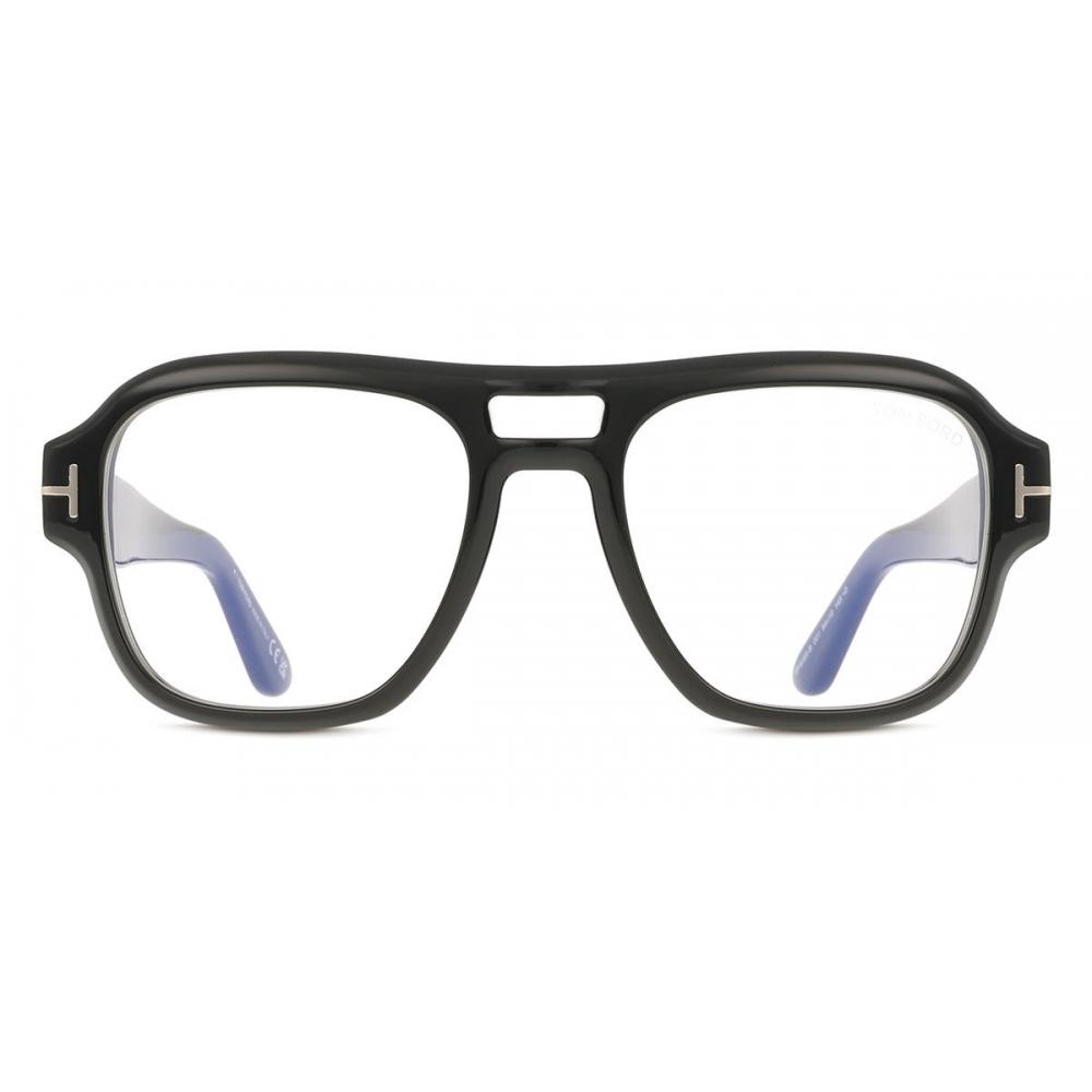 

Tom Ford Ft6085 B 001 Blue Light Block Men Eyeglasses Shiny Black/54-19-145