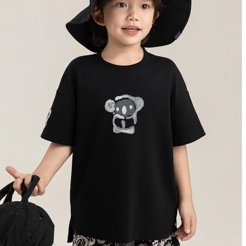 Youyou Boys' Summer Cartoon Anti-mite Short Sleeve T-Shirt