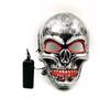Neueste Halloween LED Masken Party Tanzen LED Blinkendes Neonlicht Leuchtende EL Draht Leuchtende Geister Schädel Maske