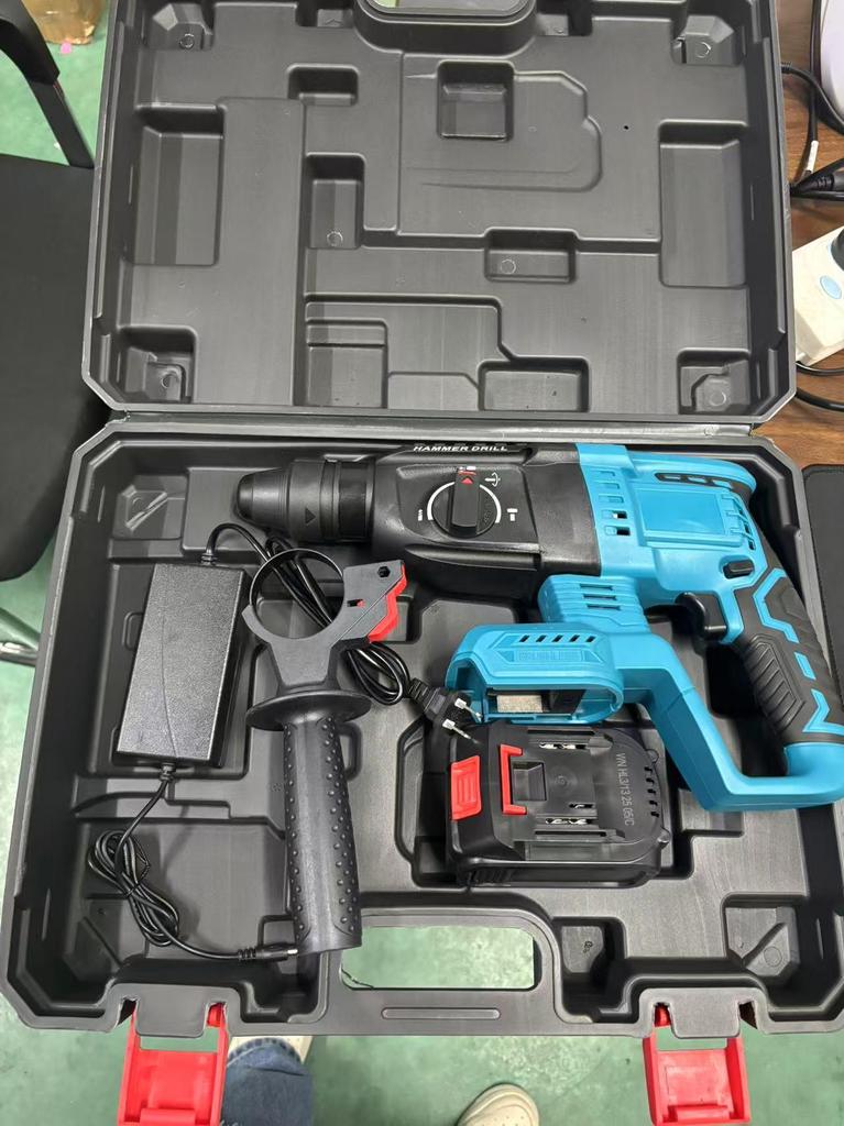 Rechargeable Brushless Demolition Hammer: High-Power Impact Drill & Electric Pickaxe