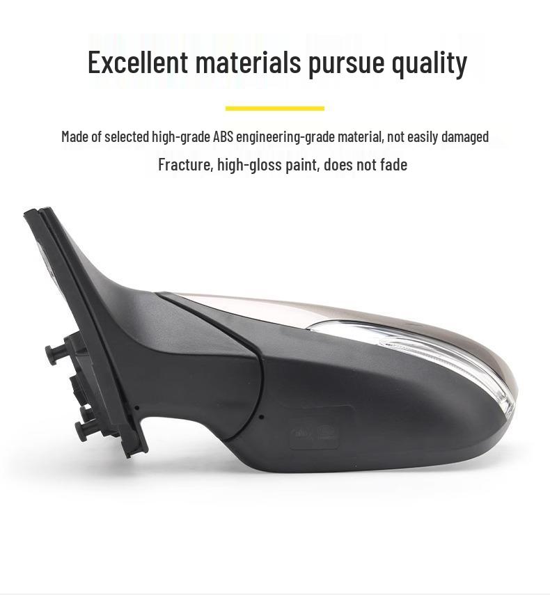 Hyundai Elantra Rearview Mirror Assembly for 2011-2016 Models with Anti-Glare, Automatic Folding, and Reversing Features.