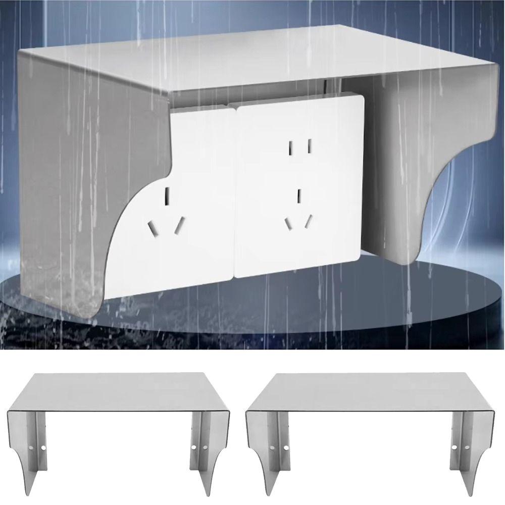 Stainless Steel Doorbell Rain Cover 12.5-50cm Length Outdoor Switch Protection  Outdoor Use