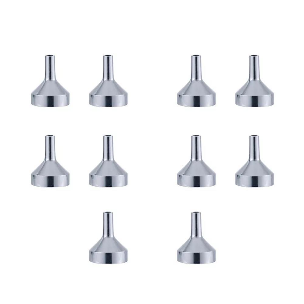 Metal For Small Bottles Filling Bottles  Accessories Perfume Funnels Liquid Refill Tools Funnel Set