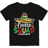 Cinco De Mayo Shirts Family Matching Fiesta Squad T-Shirts Dad Mom Kids Tee Top
