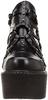 Yosuke Platform Shoes 2601141 Women's Black, Size 23.0cm-23.5cm