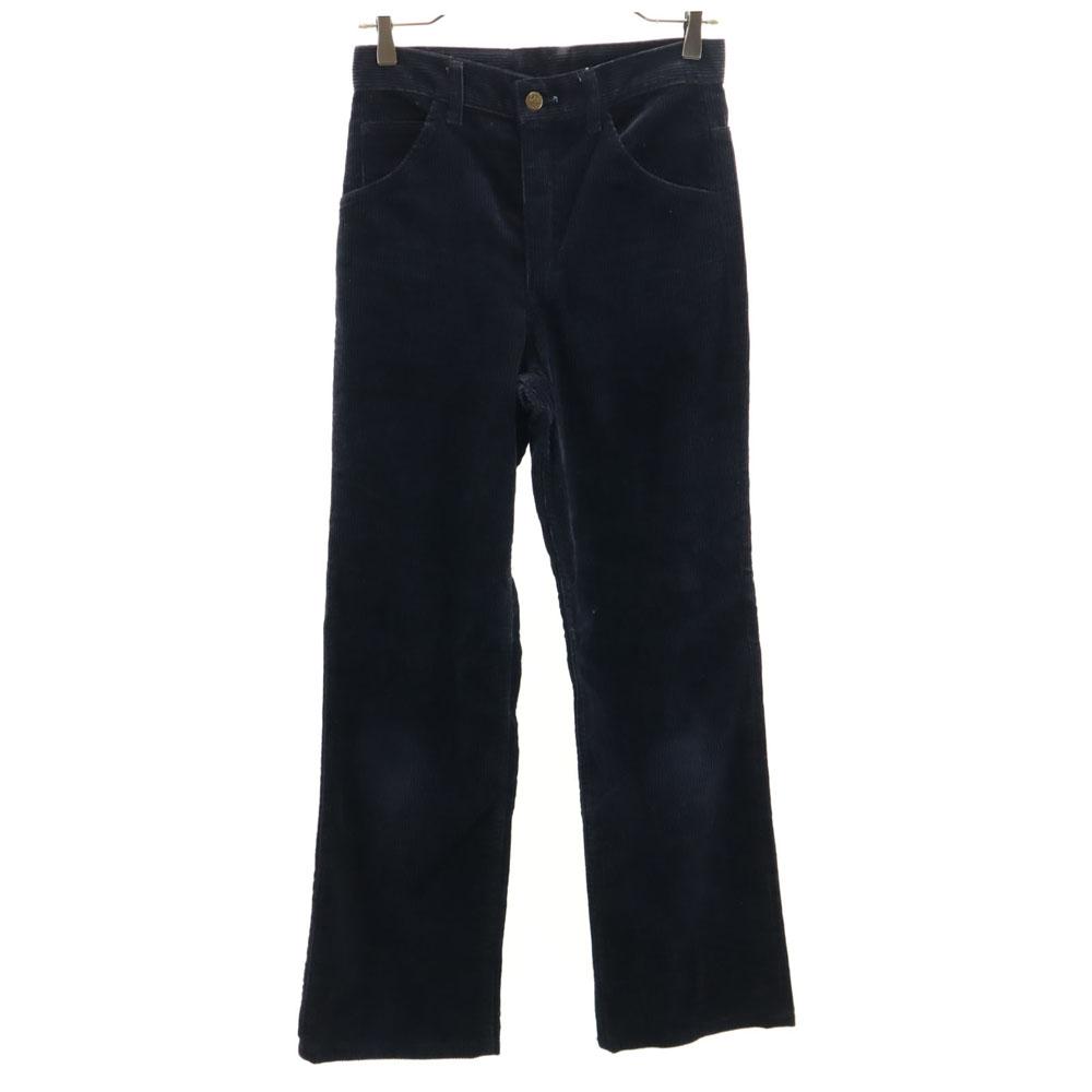 Lee 80s Vintage 42 Talon Corduroy pants w27 Navy Women Used