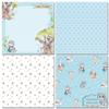 24 Sheets Cartoon Animal Theme Love heart Craft Paper Pads Cutting Dies Art Background Origami Scrapbooking Card Making