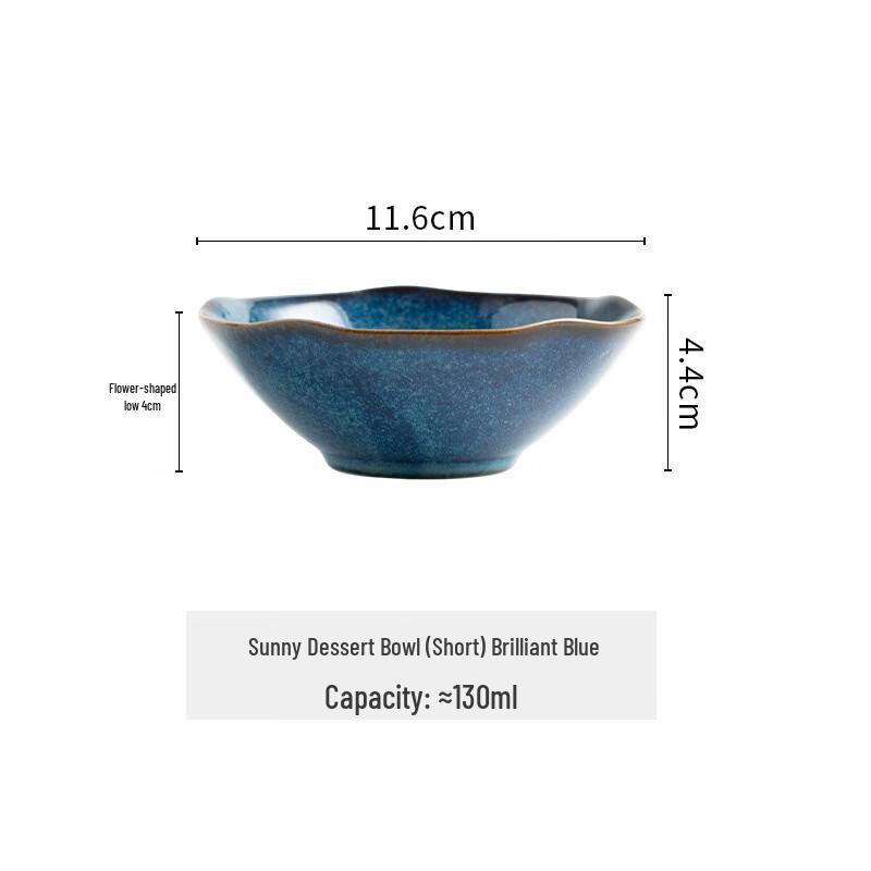 

DeRuiEn Japanese Style Ceramic Bowls 2-Pack