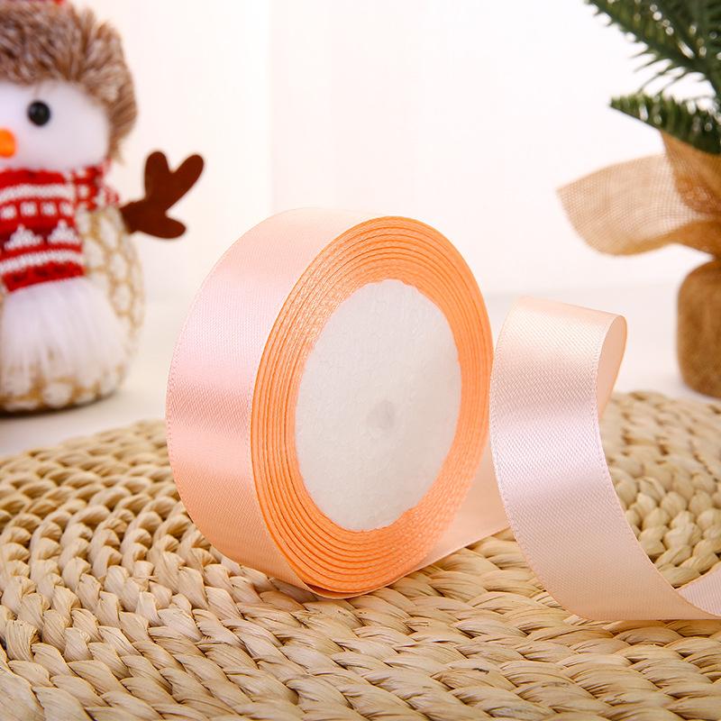 2.5Cm Polyester Webbing, Cake Gift Packaging Bouquet Material Fruit Ribbon Ribbon