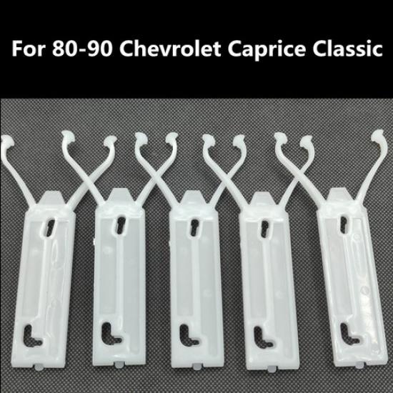 5Pcs Car Fender Door Quarter Trim Molding Clip Retainer For 80-90 Chevy Caprice