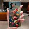 For Techno Pova 5 LH7n 5Pro LH8n Phone Case Tecno Pova 5 Pro Case Clear Luxury Fashion Butterfly Flowers Soft TPU Silicone Cover