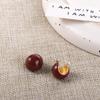 Bead Fashion Design Party Korean Style Earrings Enamel Ear Buckle Women  Earrings Stud Earrings