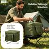 Insulated Waterproof 30L Tactical Camping Storage Bag Folding Storage Box For Picnic Tableware And Field Equipment Outdoor