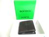Authentic BOTTEGA VENETA Dark Brown Leather Cassette Bi-Fold Wallet #a314  Refurbished